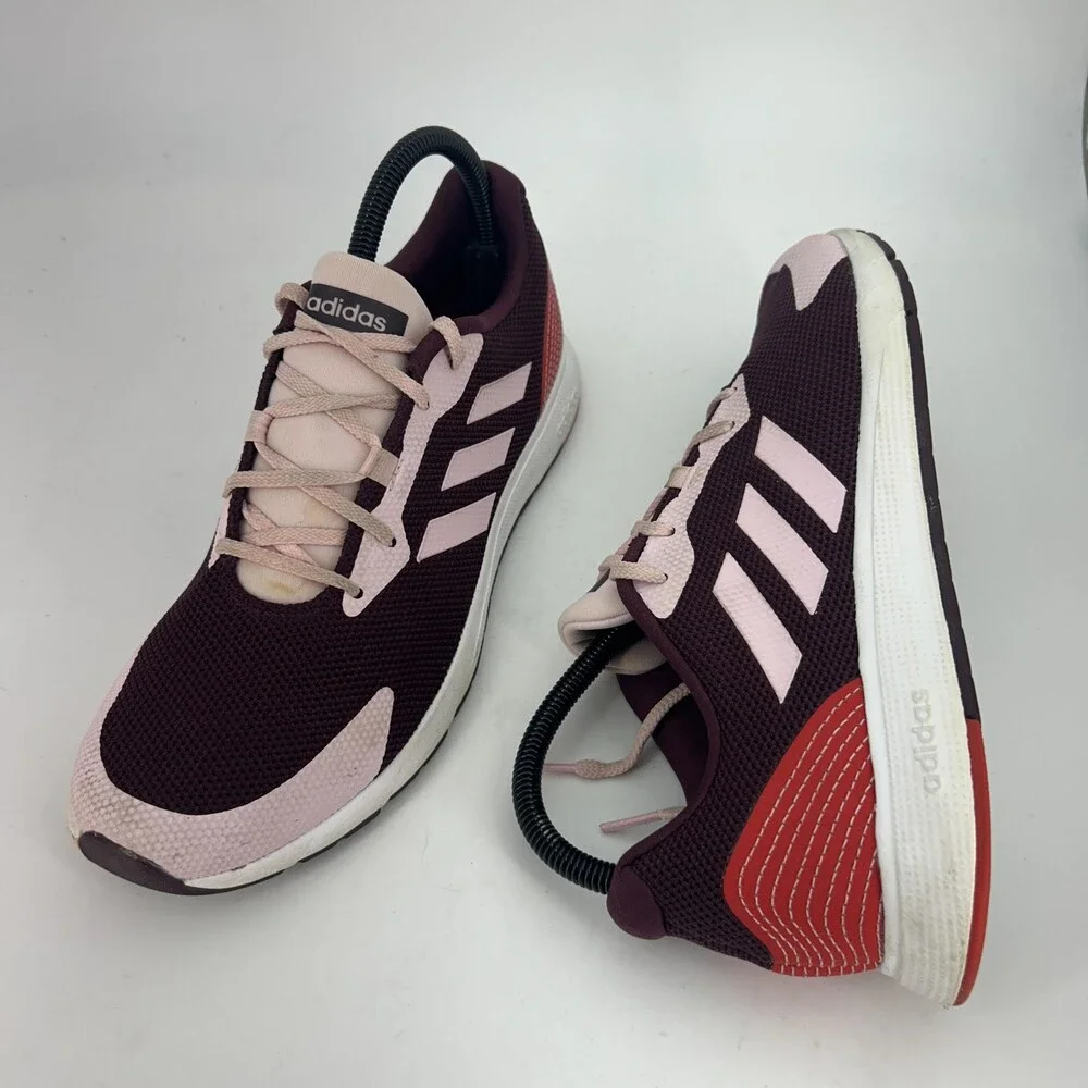 Adidas Running Shoes Womens Size 9 Purple Pink Lightweight Mesh EE9935